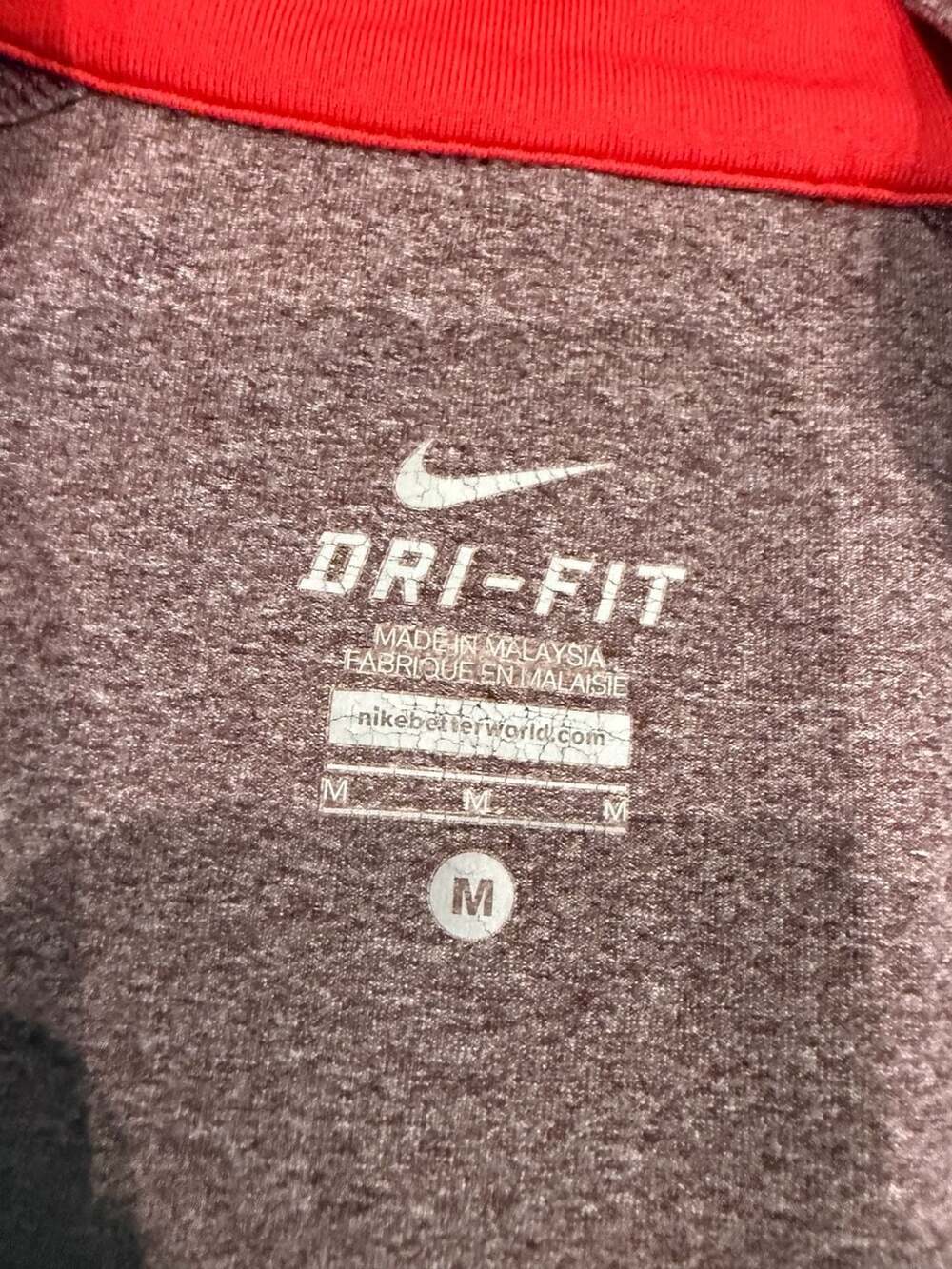 Nike Women's Dri-FIT 1/2 Zip Athletic Pullover Top - Picture 3 of 3